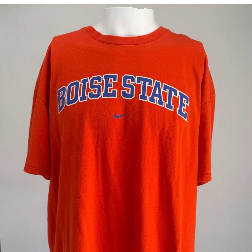 Nike Boise State Broncos T-Shirt Mens XL Orange Short Sleeve NCAA Fan Gear - Picture 3 of 8